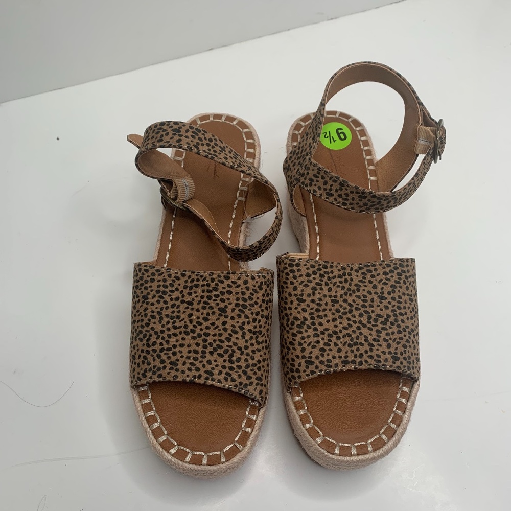 New Universal Thread | Brown Espadrille Wedges - image 6